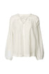 Rabens Saloner roxy blouse white